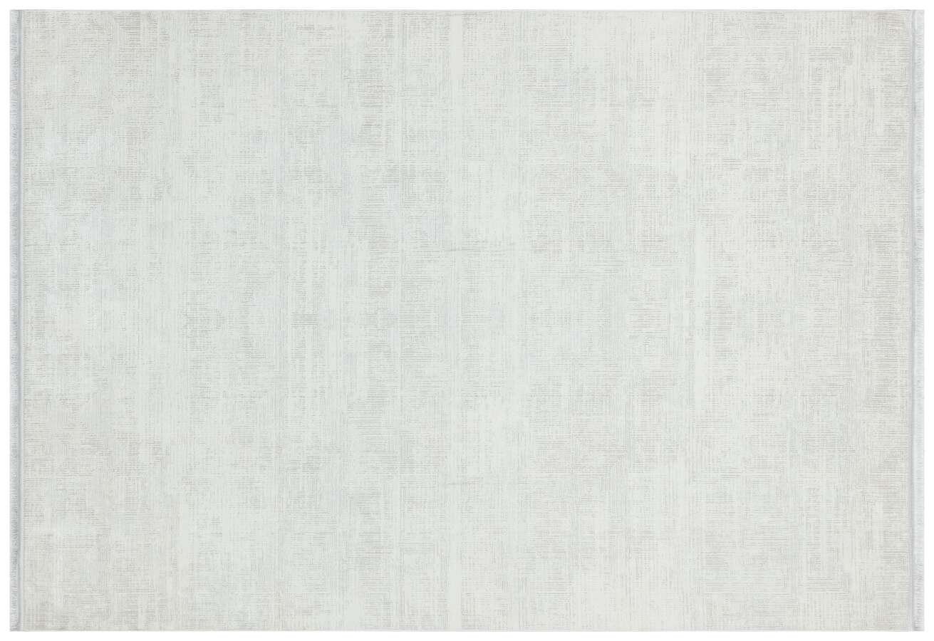 Riena 1171 Beyaz - Akrilik Polyester Halı | Kaymaz Tabanlı Dekoratif Halı